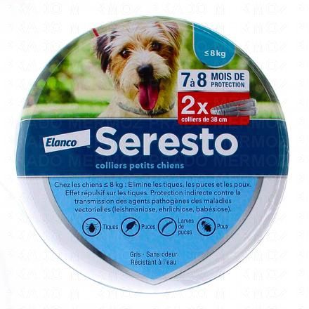 SERESTO Collier petit chien (lot de 2)