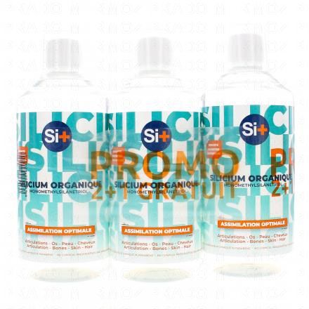 SI+ Silicium organique 750ml (2+1 gratuit)