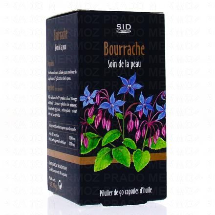 SID Bourrache Soin de la peau 90 g&eacute;lules