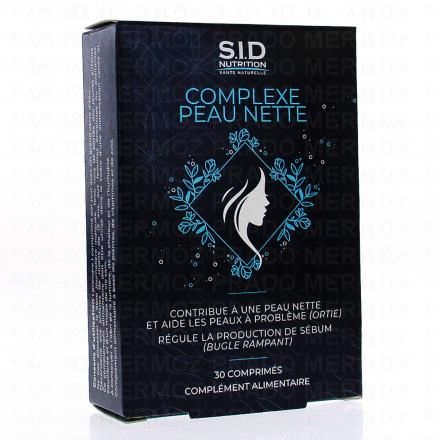 SID Complexe Peau Nette 30 comprim&eacute;s