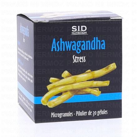 SID NUTRITION Ashwagandha Stress x30 g&eacute;lules