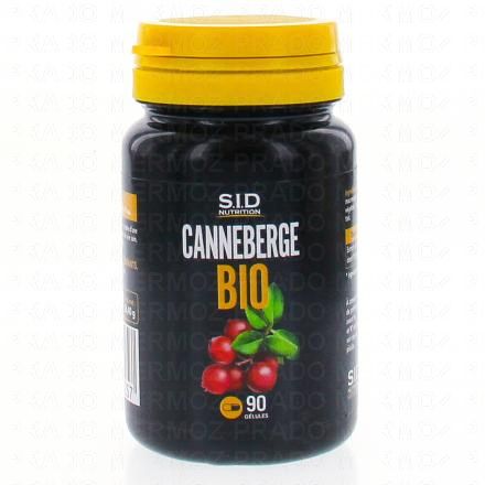 SID NUTRITION Canneberge Bio 90 g&eacute;lules