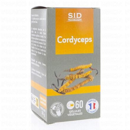 SID NUTRITION Cordyceps x60 g&eacute;lules