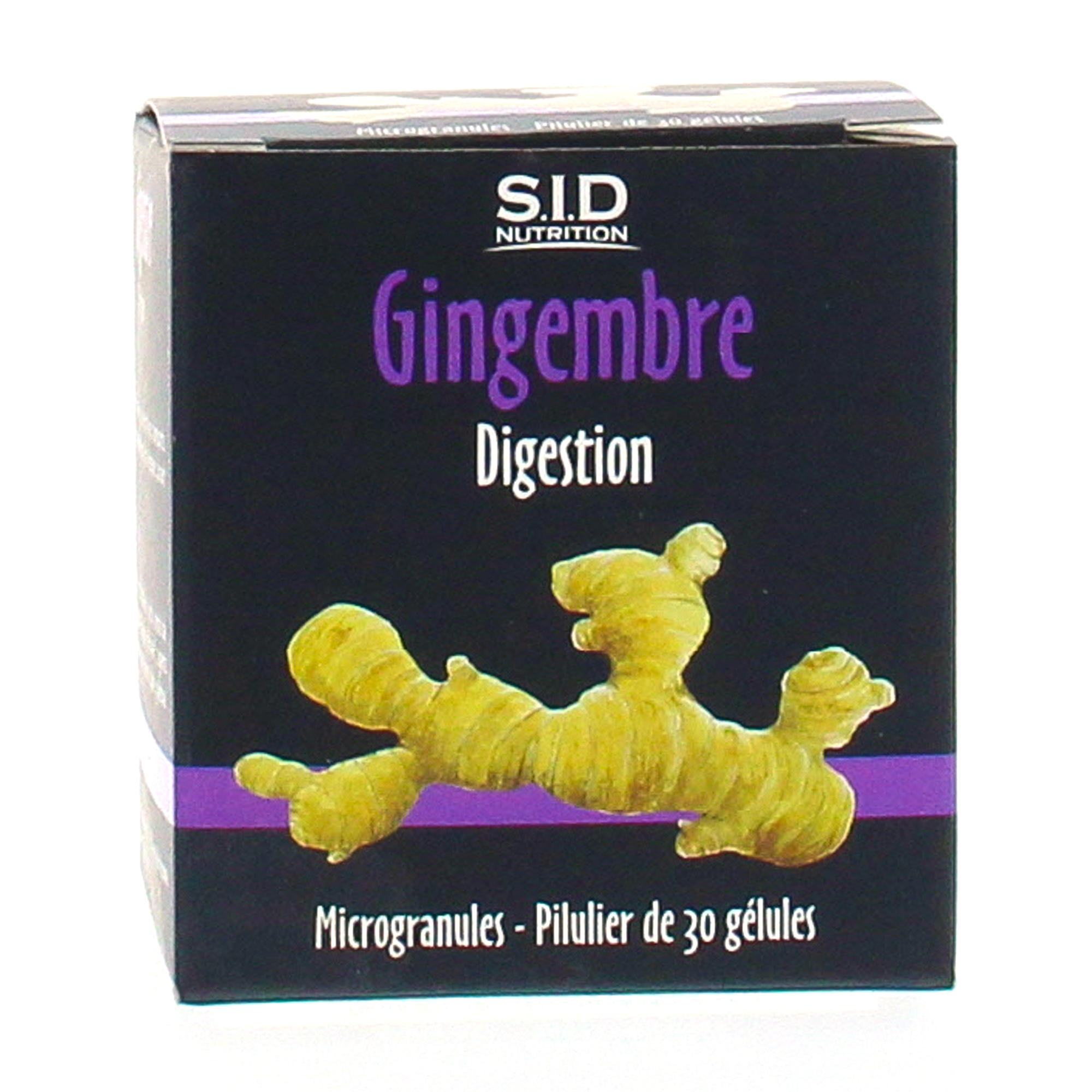 SID NUTRITION Phytoclassics - Gingembre 30 gélules - Pharmacie Prado Mermoz