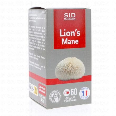 SID NUTRITION Lion's Mane x60 g&eacute;lules
