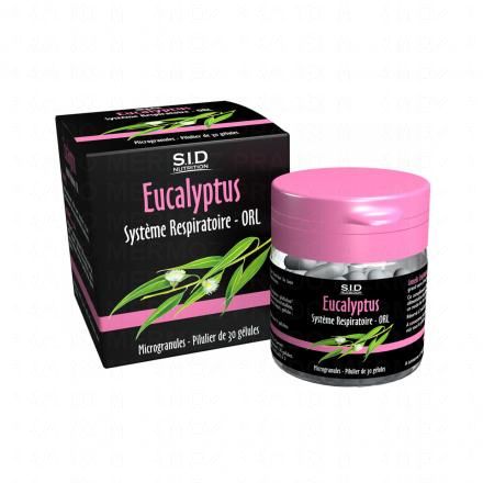 SID NUTRITION Phytoclassics Eucalyptus bo&icirc;te de 30 g&eacute;lules