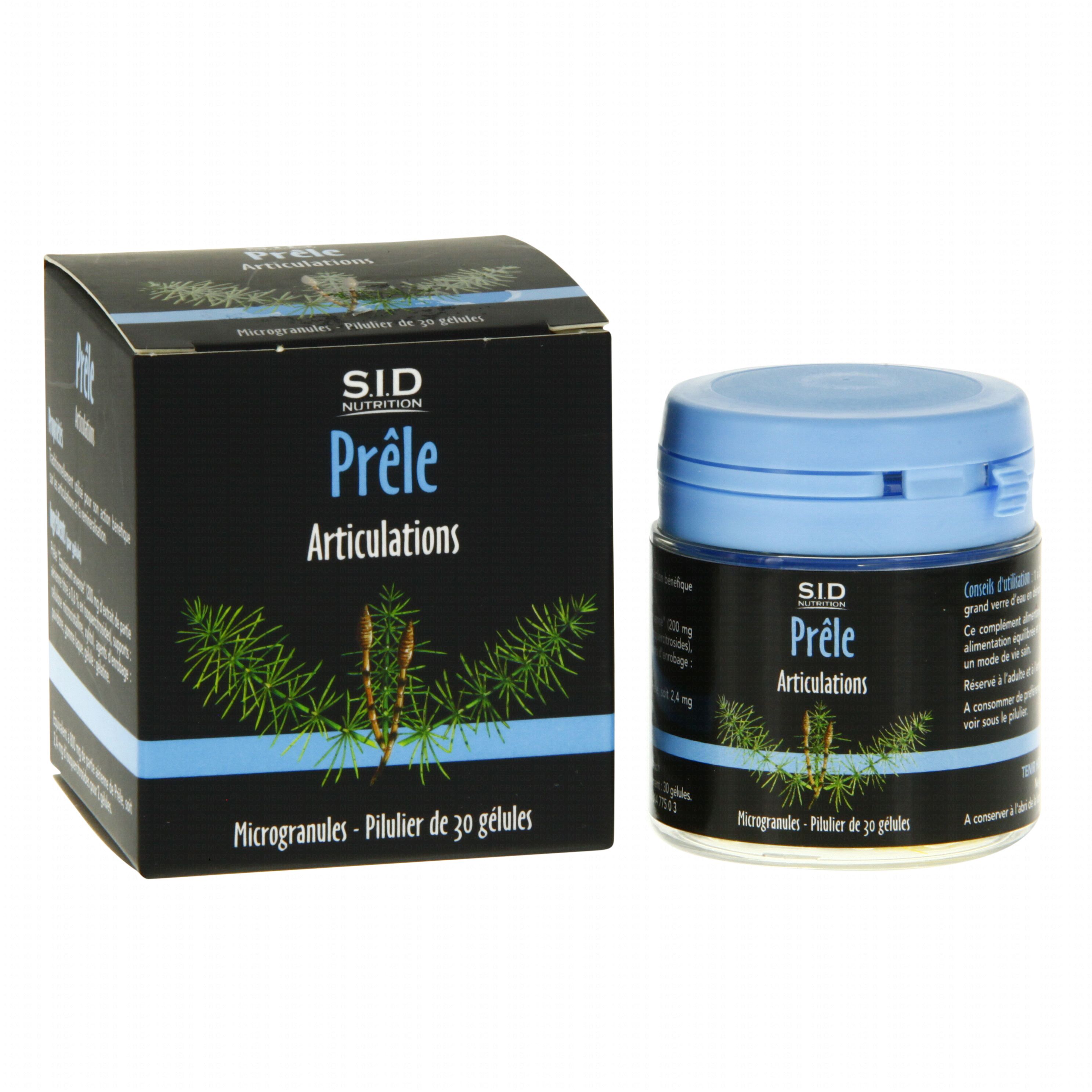 SID NUTRITION Phytoclassics Prêle boîte de 30 gélules Pharmacie en