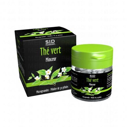 SID NUTRITION Phytoclassics Th&eacute; vert (bo&icirc;te de 30 g&eacute;lules)