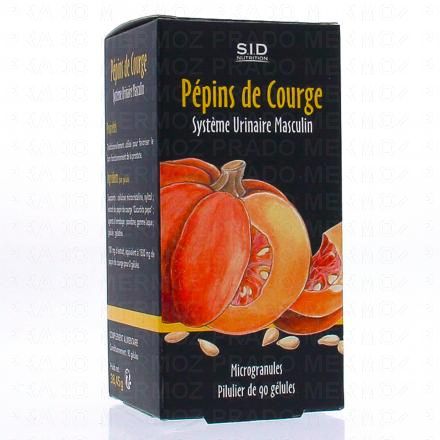 SID NUTRITION Phytoclassics P&eacute;pins de courge (90 g&eacute;lules)