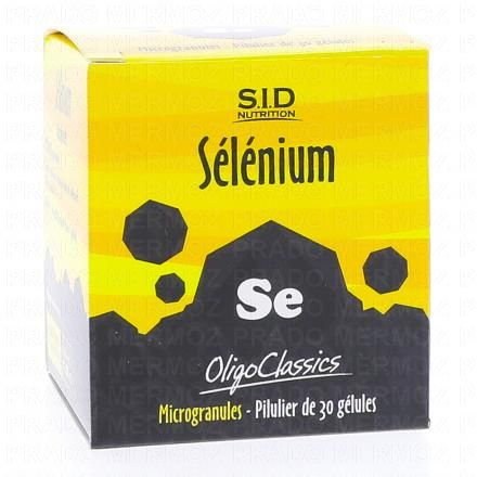 SID NUTRITION Phytoclassics S&eacute;l&eacute;nium bo&icirc;te de 30 g&eacute;lules