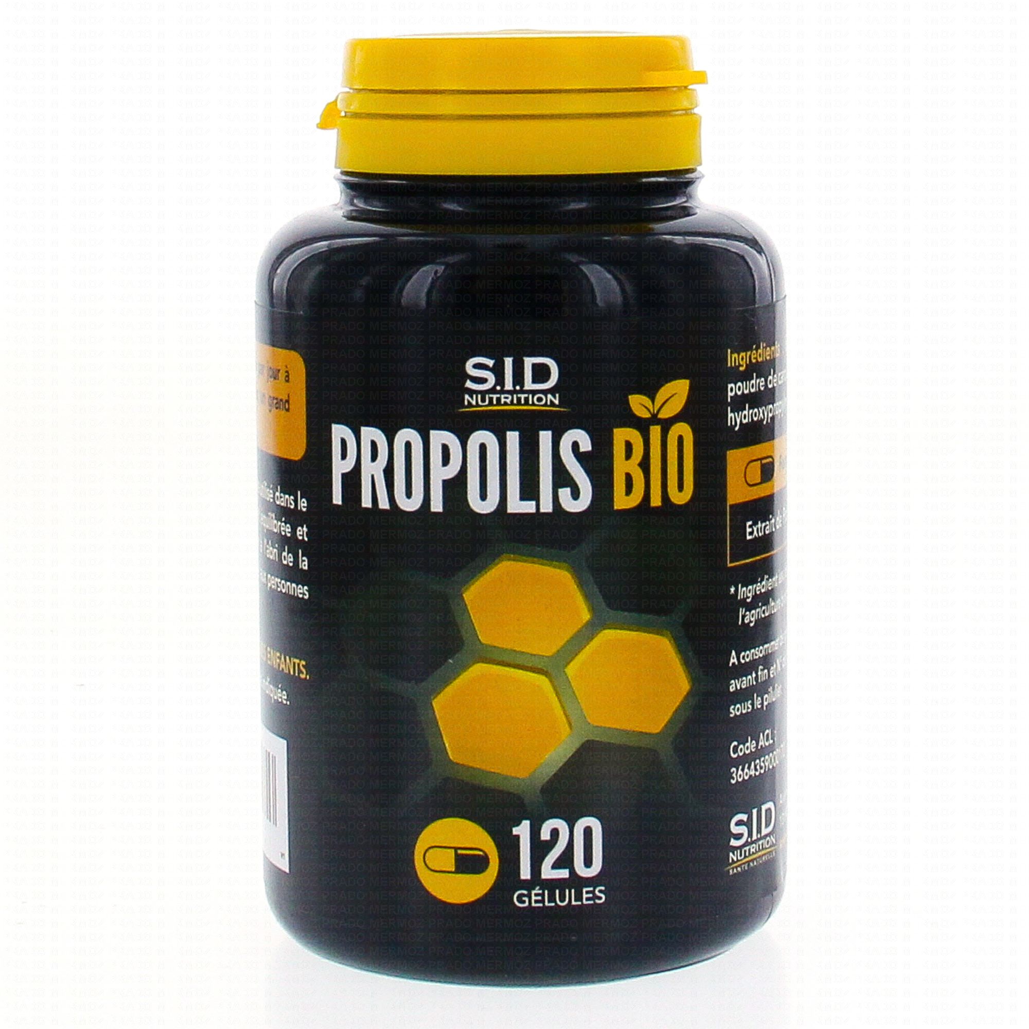SID NUTRITION Propolis Bio 120 gélules Pharmacie Prado Mermoz