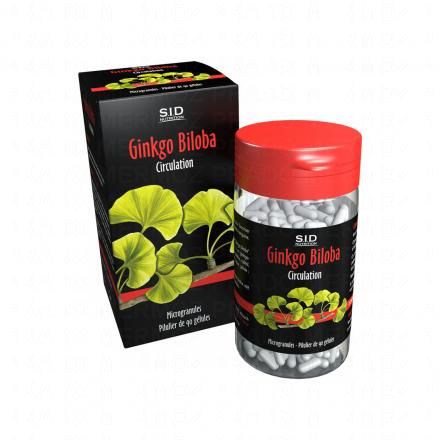 SID NUTRITION Phytoclassics Ginko Bilboa circulation (bo&icirc;te de 90 g&eacute;lules)