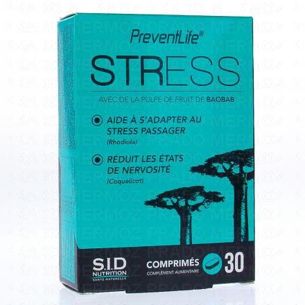 SID PreventLife Stress 30 comprim&eacute;s