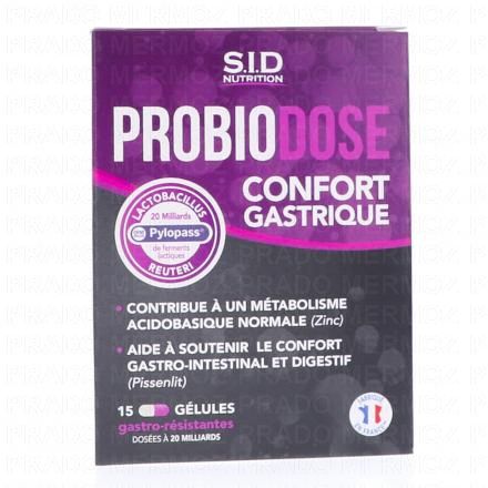 SID Probiodose Confort Confort Gastrique x15 g&eacute;lules