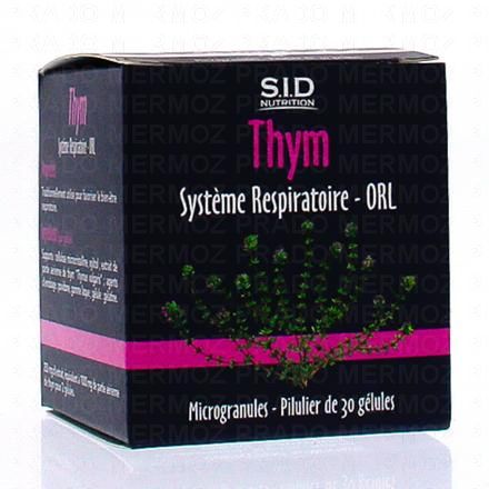 SID Thym Syst&egrave;me Respiratoire ORL 30 g&eacute;lules