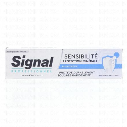 SIGNAL Sensibilit&eacute; - Dentifrice protection min&eacute;rale blancheur 75ml