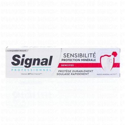 SIGNAL Sensibilit&eacute; - Dentifrice protection min&eacute;rale genvices 75ml