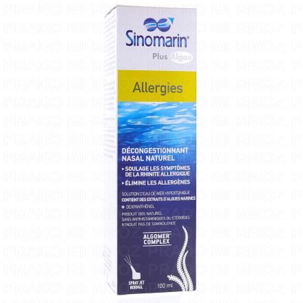 SINOMARIN Plus - Allergie Décongestionnant Nasal Naturel 100ml