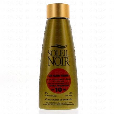 SOLEIL NOIR Lait solaire vitaminé SPF10 Flacon 150ml