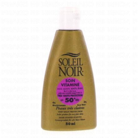 SOLEIL NOIR Soin vitamine SPF-50