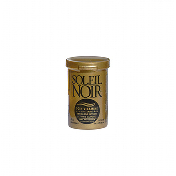 SOLEIL NOIR Soin vitamin&eacute; bronzage intense sans filtre