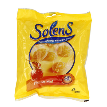 SOLENS Pastilles au miel