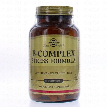 SOLGAR B-complexe stress formula x90 comprim&eacute;s