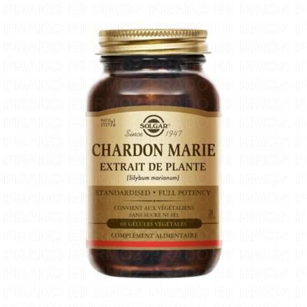 SOLGAR Chardon Marie 60 g&eacute;lules