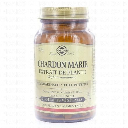 SOLGAR Chardon Marie 60 gélules