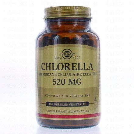 SOLGAR Chlorella x100 g&eacute;lules