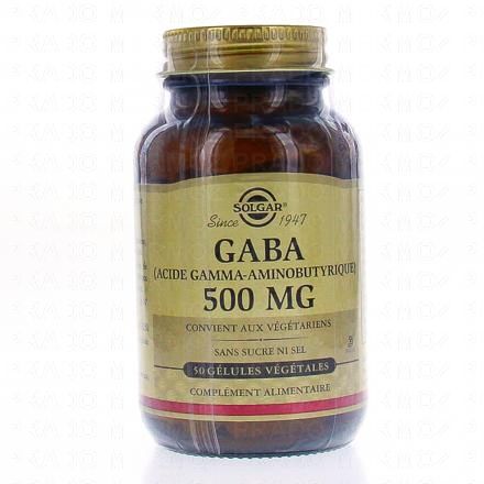 SOLGAR Gaba 50 g&eacute;lules v&eacute;g&eacute;tale