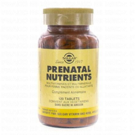SOLGAR Prenatal nutrients (x120 tablettes)