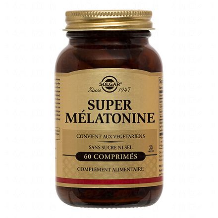 SOLGAR Super M&eacute;latonine 1.9mg 60 comprim&eacute;s