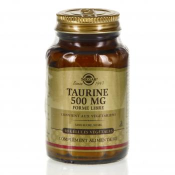 SOLGAR Taurine 500mg 50 g&eacute;lules