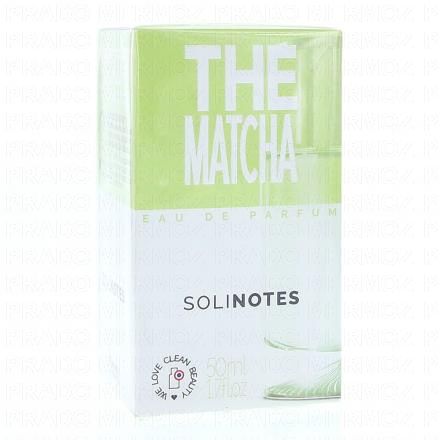 SOLINOTES Eau de Parfum Th&eacute; Matcha (flacon 50ml)