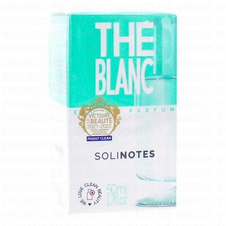 SOLINOTES Eau de parfum th&eacute; blanc (50ml)