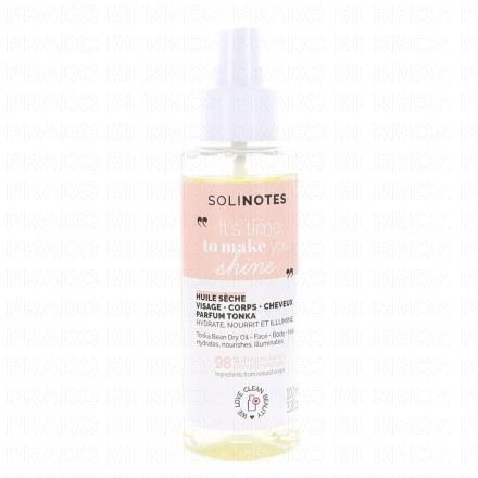 SOLINOTES Huile Sèche Tonka 100ml