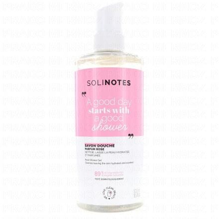 SOLINOTES Savon Douche Rose 500ml