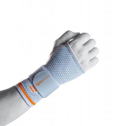 ORLIMAN SPORT Attelle de poignet &eacute;lastique sangle r&eacute;glable (taille l - 21 &agrave; 24cm)