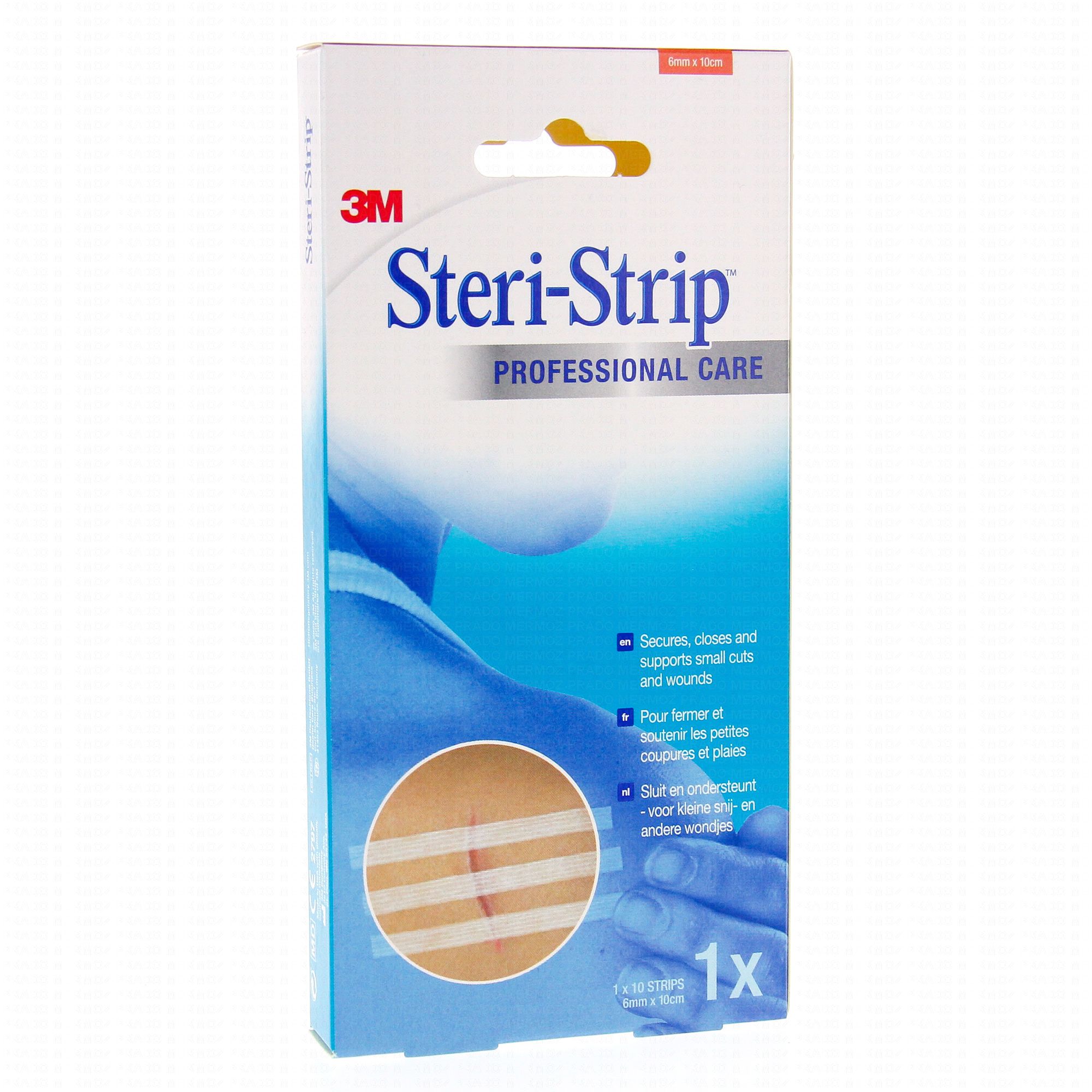 STERI STRIP Professional care 10 strips 6mmx10cm Pharmacie Prado Mermoz