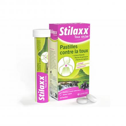 STILAXX Pastilles toux s&egrave;che boite de 28