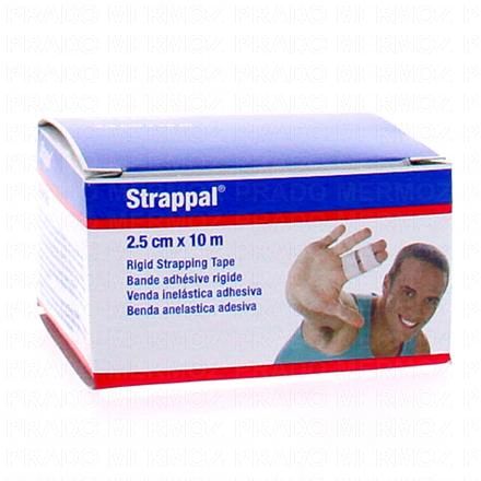LEUKOPLAST Strappal - Bande adhésive rigide (2,5cm x 10cm)