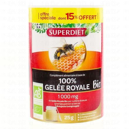 SUPERDIET Gel&eacute;e royale bio pot 25g