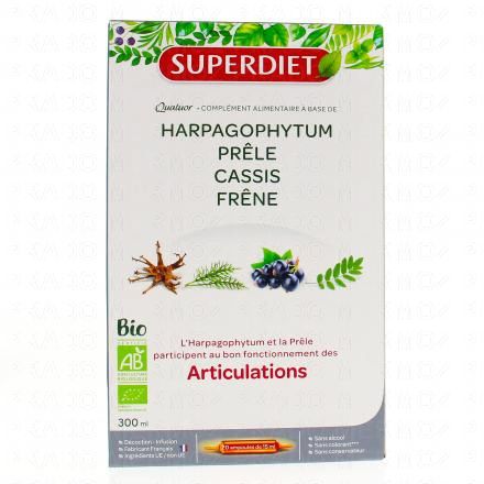 SUPERDIET Quatuor articulations 20 ampoules