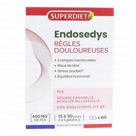 SUPERDIET Endosedys Règles Douloureuses 60 gélules