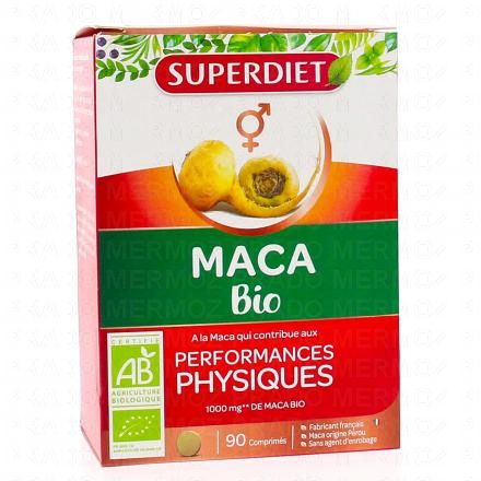 SUPERDIET Maca bio vitalit&eacute; 90 g&eacute;lules