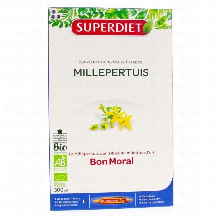SUPERDIET Millepertuis bien-&ecirc;tre 20 ampoules