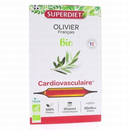 SUPERDIET Olivier bio 20 ampoules