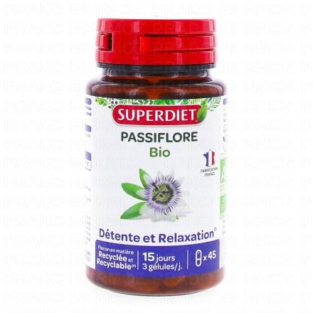 SUPERDIET Passiflore Bio 45 g&eacute;lules