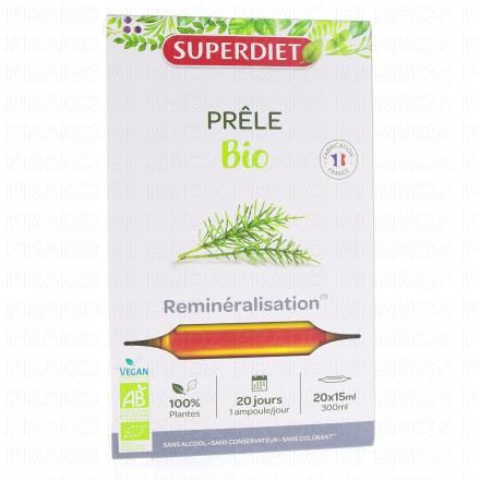 SUPERDIET Pr&ecirc;le bio 20 ampoules